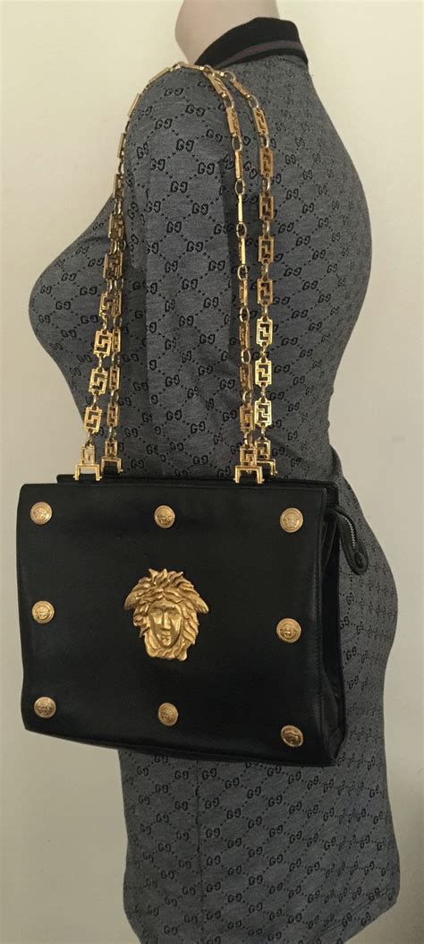 borsa gianni versace anni '90|Gianni VERSACE rare vintage bag from the 90s .